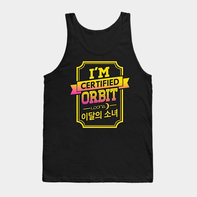 I'M CERTIFIED LOONA ORBIT Tank Top by skeletonvenus